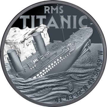 2025 1 oz Niue Silver 2025 1 oz Niue Silver Titanic BP BP