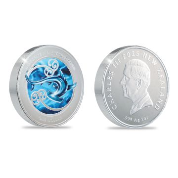 2025 1 oz New Zealand Silver 2025 1 oz New Zealand Silver Mangopare PP PP