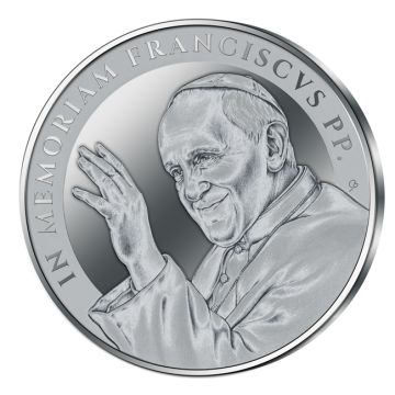 2025 1 oz Samoa Silver 2025 1oz Samoa Silver POPE FRANCIS coin PP