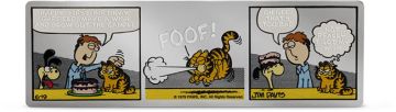 2025 1 oz Niue Silver 2025 1oz Niue Silver Nickelodeon - Garfield's 1st Birthday PP