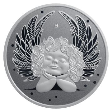 2025 1 oz Niue Silver 2025 1 oz Niue Silver Little Angel Proof Coin PL