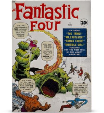 2025 1 oz Niue Silver 2025  1 oz Niue Silver  Marvel COMIX: Fantastic Four #1 Cover PP