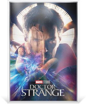 2025 46.61g Niue Silver 2025 1.5oz Niue Marvel Infinity Saga Doctor Strange Silver Colorized Foil PP