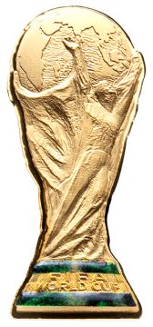 2026 0.99g Solomon Islands Gold FIFA World Cup Trophy PP