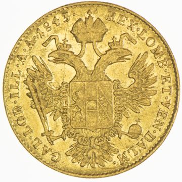 1843 Gold 1843 Gold Dukat  V