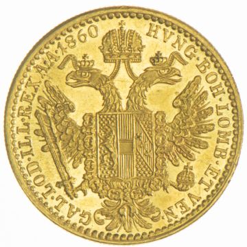 1860 Gold Dukat 1860 A