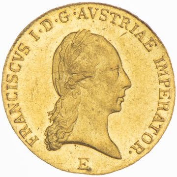 1820 Gold Dukat 1820 E VZ, leicht dez.