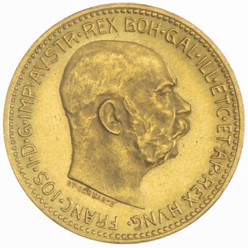 1912 Gold 20 Kronen 1912 fast VZ, kl. Kr.