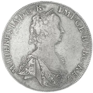 1753 1/25 oz Austria Silver Thaler VZ-, min. Rf