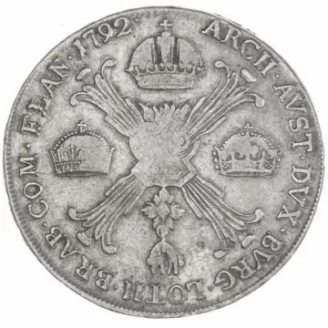 1792 1/25 oz Silver Crown Taler H SS, Kr.