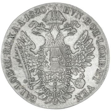 1820 Silver Taler SS, small cross, Hsp. (?)