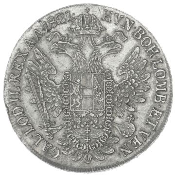 1821 Silver Taler VZ-, Kr.