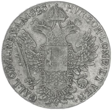 1823 Silver Taler SS, circulation marks, Hsp. (?)