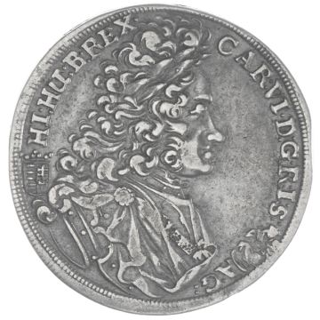 1715 Silver Half Taler VZ, slightly tinted, Hsp. (?)