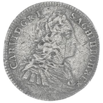 1735 Silver XV Kreuzer Prag S