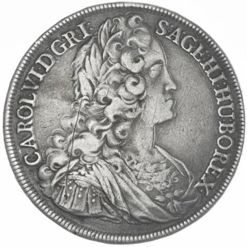 1729 Silver Taler Wien VZ-, small freight, Hsp.