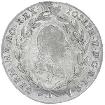 1781 Silver 20 Kreuzer A SS/VZ