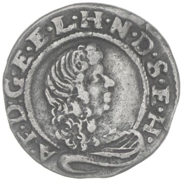 1678 Germany Silver Sixteenth Taler f. VZ, small amount.