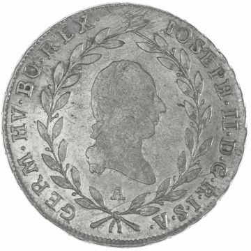 1781 Silver 20 Kreuzer VZ, min. sharp.