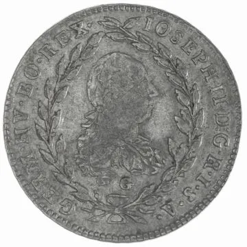 1781 1/25 oz Silver 20 Kreuzer SS/VZ