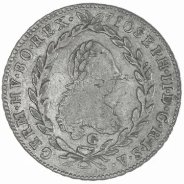 1782 1/25 oz Silver 20 Kreuzer 1782 G VZ, small amount, minimum interest.