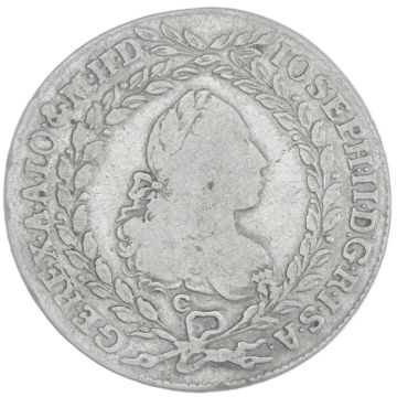 1770 Silver 20 Kreuzer SS, Kr.