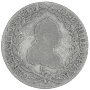 1778 Silver 20 Kreuzer B // SK - PD SS+/S+