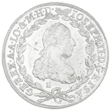 1779 1/25 oz Silver 20 Kreuzer B // SK - PD SS, silver-plated again (?)