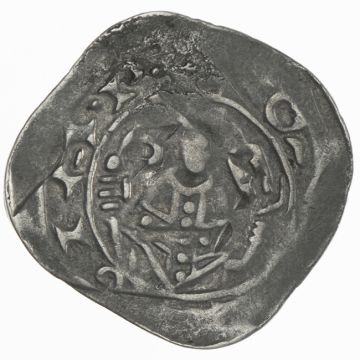 1195-1204 Silver Penny Aquileia VZ-, impression weaknesses