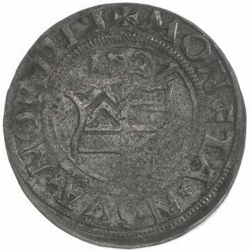 1527 Germany Silver Nördlingen with title Karl V. SS