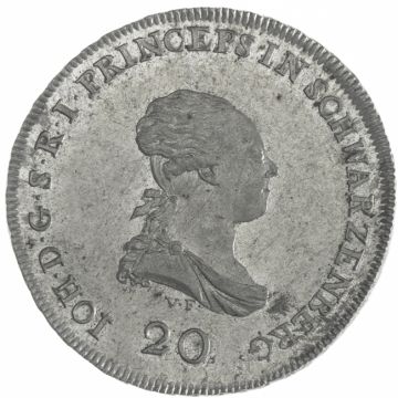 1783 Austria Silver 20 Kreuzer Wien Splendid specimen, f. Stpfr.