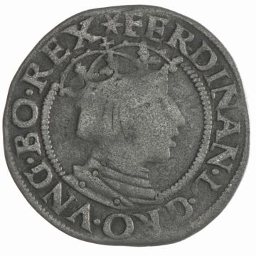 1549 Silver Groschen Wien SS, printing office