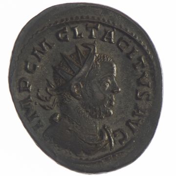 275 Silver Tacitus Antoninian VZ+/VZ, minimal embossing weakness