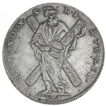 1768 Germany Silver Thaler SS/VZ, circulation marks