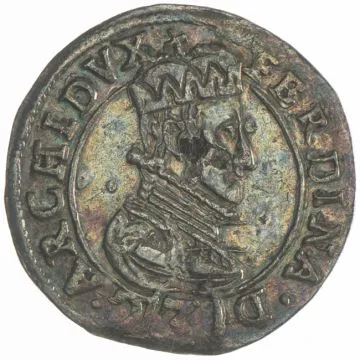 1598 1/25 oz Silver Groschen VZ-, appealing patina