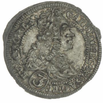 1715 Silver Groschen Graz VZ