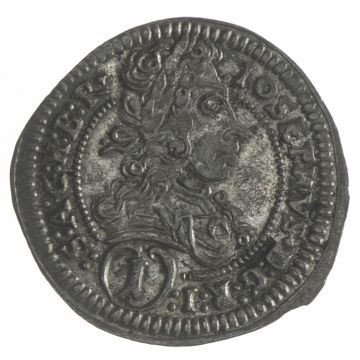 1707 Austria Silver Kreuzer Graz VZ