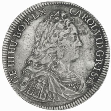 1736 Silver Thaler VZ-, small. Kr., end of the pay period