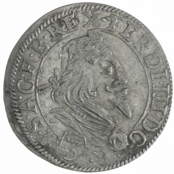 1647(?) Silver Groschen from Graz VZ-