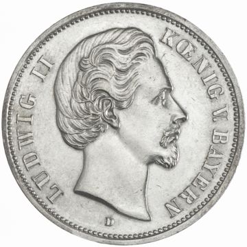 1875 Silver 5 Mark VZ, min. Kr.