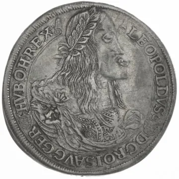 1662 1/25 oz Silver Taler VZ-, Hsp.