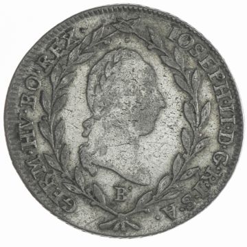 1787 Silver 10 Kreuzer f. VZ