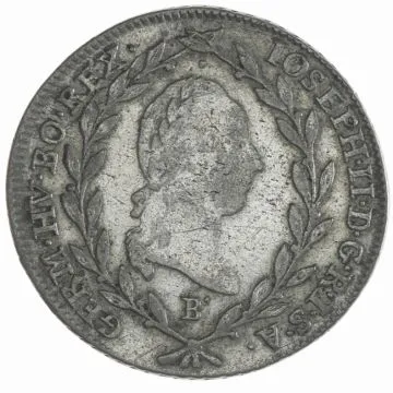 1787 1/25 oz Silver 10 Kreuzer f. VZ