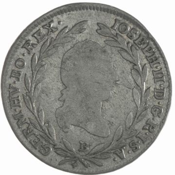 1788 Silver 10 Kreuzer B S, Kr.