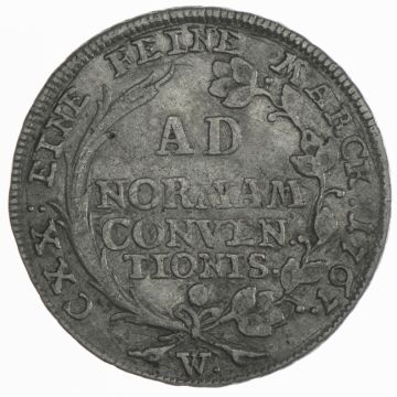 Silver 10 Kreuzer W SS, small cup.