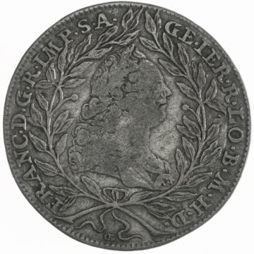 1761 Silver 20 Kreuzer 1761 Nürnberg SS-