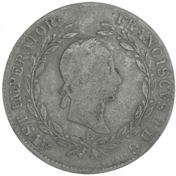 1830 Silver 20 Kreuzer SS/VZ-