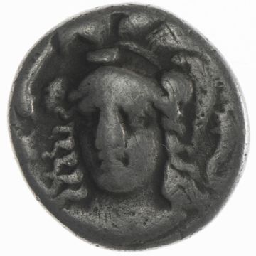 345-317 Silver 2 1/2 Litren SS, strong circulation marks