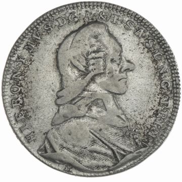 1786 Silver 20 Kreuzer 1786 Salzburg SS-