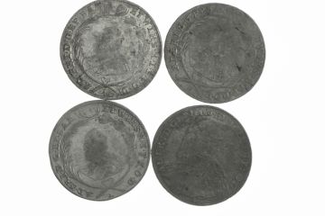 Silver 20 Kreuzer 1764 (3x), 1765 S